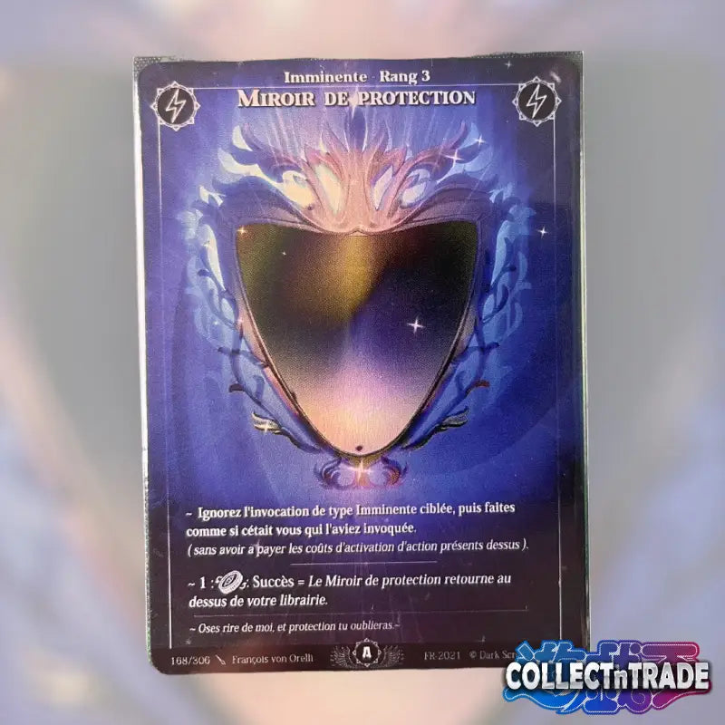 Rise TCG - Mirror of Protection - French Test Card - Holo -