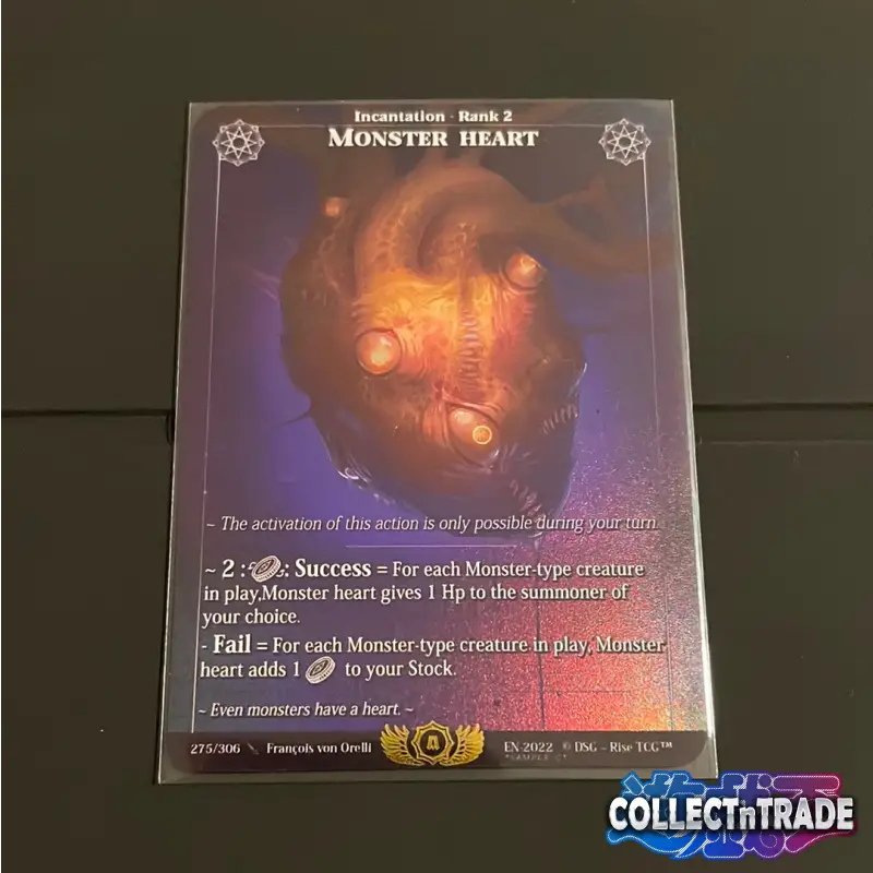 Rise TCG - Monster Heart Holo #Sample-C - 275/306 -