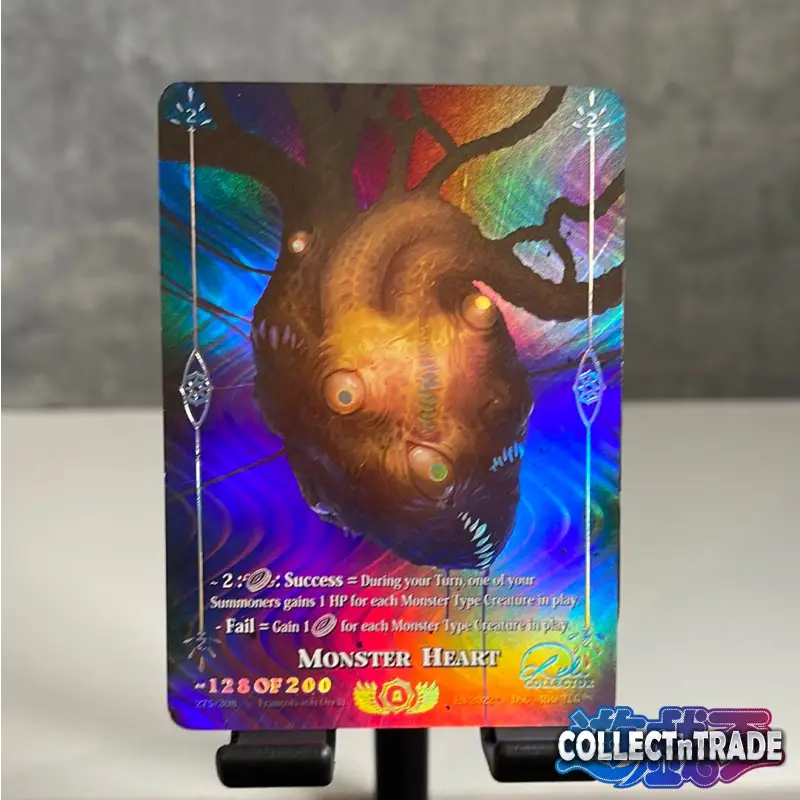 Rise TCG - Monster Heart Silver Collector 128 of 200 #275 /