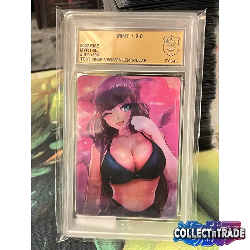 Rise TCG - Myrthil Test Pinup Lenticular *GSG 9.0* #019/306