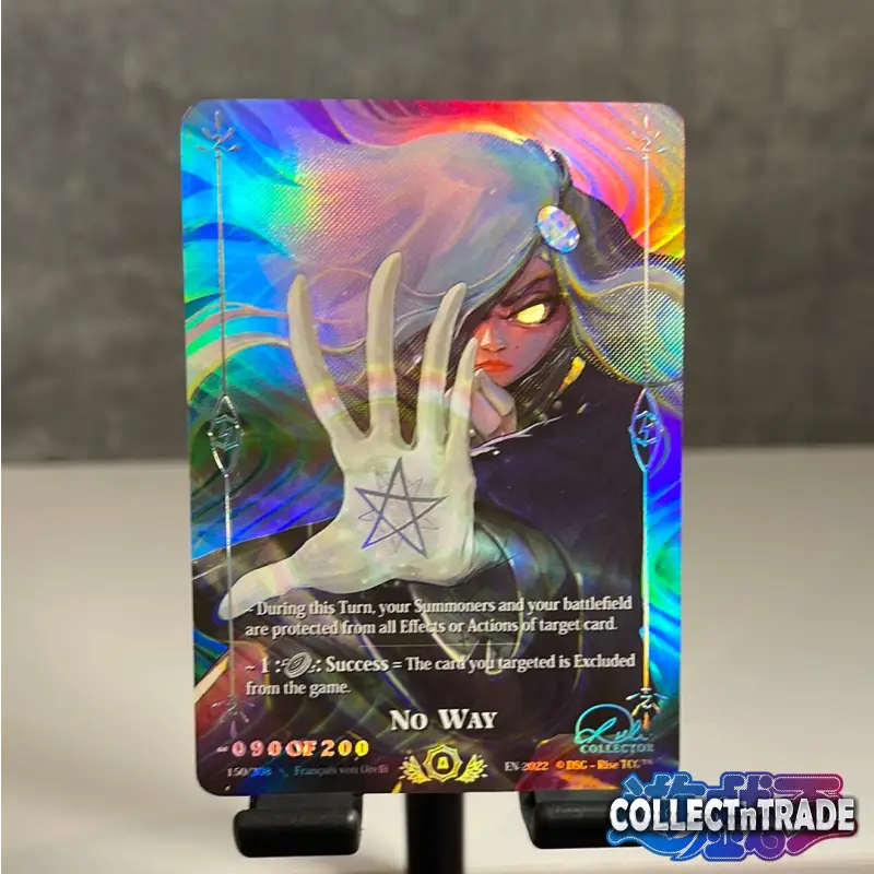 Rise TCG - No Way Silver Collector 038 of 200 #150 / 308 -