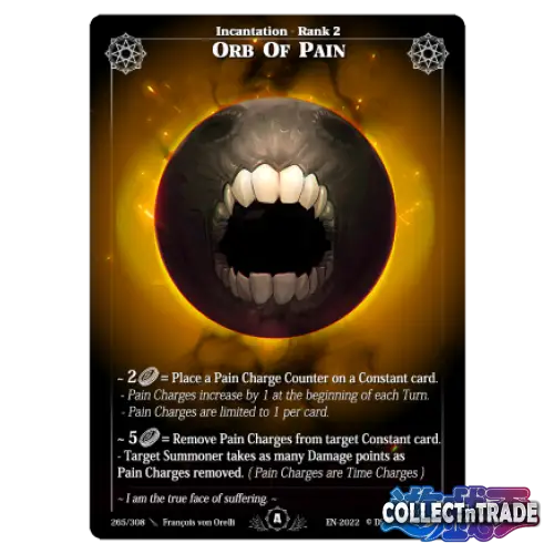 Rise TCG - Orb Of Pain #265 - Einzelkarten