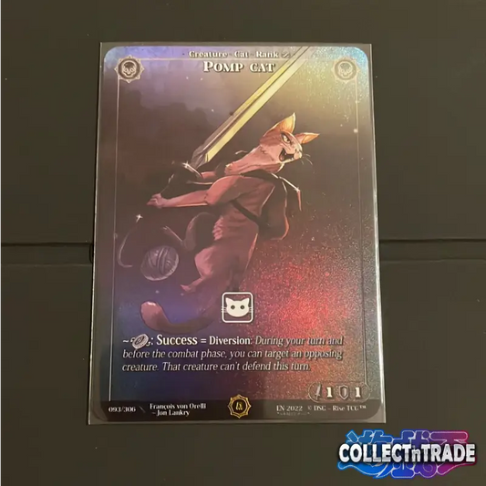 Rise TCG - Pomp Cat Holo #Sample-C - 093/306 - Einzelkarten