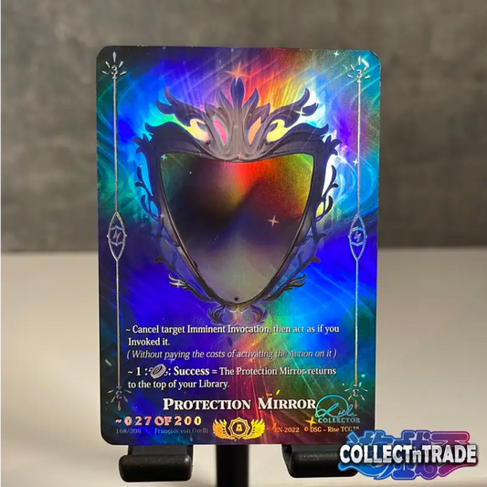 Rise TCG - Protection Mirror Silver Collector 027 of 200