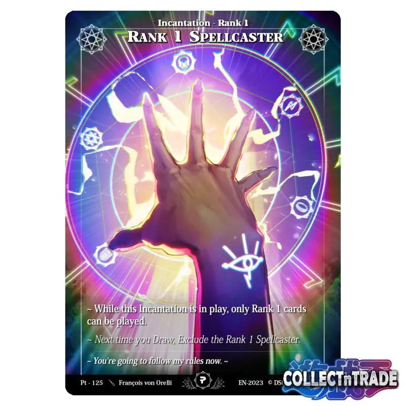 Rise TCG - Rank 1 Spellcaster Alternative #Pt-125