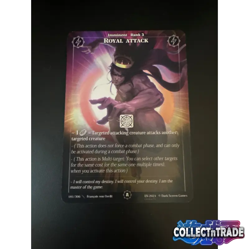 Rise TCG - Royal Attack Non Holo #Sample - 181/306