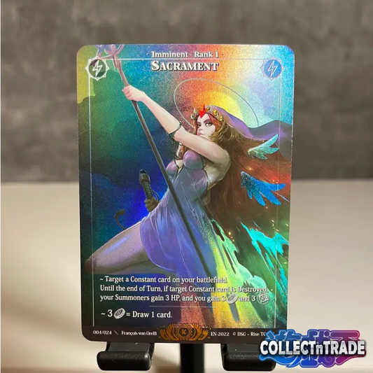 Rise TCG - Sacrament *Stretch Goal Card* Holo #4 / 24 -