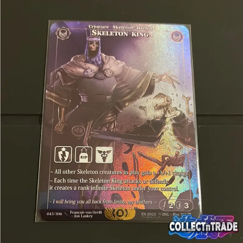 Rise TCG - Skeleton King Holo #Sample-C - 045/306 -