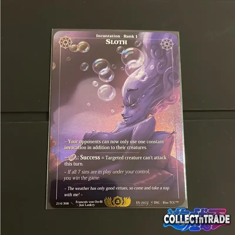 Rise TCG - Sloth Holo #Sample-C - 214/306 - Einzelkarten