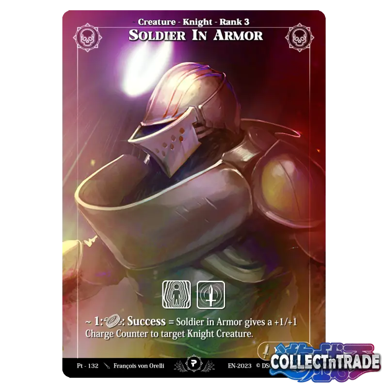 Rise TCG - Soldier In Armor Alternative #Pt-132