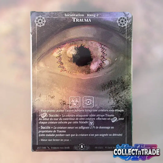 Rise TCG - Trauma - French Test Card - Holo - Einzelkarten