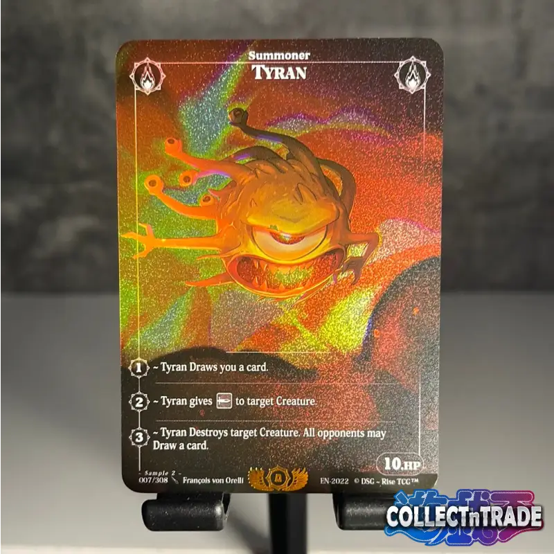 Rise TCG - Tyran Holo #Sample 2 - 007/308 - Einzelkarten