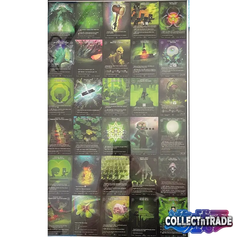 Rise TCG - Uncut Sheet Kickstarter Non Holo - Uncut Sheet