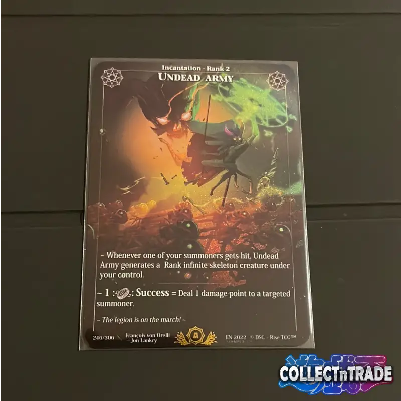 Rise TCG - Undead Army Holo #Sample-C - 246/306 -