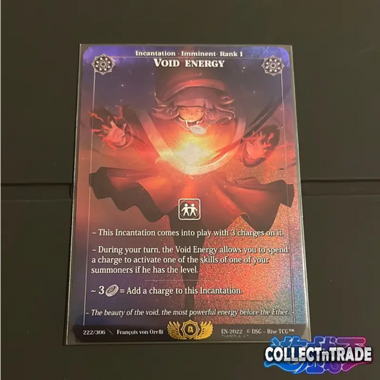 Rise TCG - Void Energy Holo #Sample-C - 222/306 -