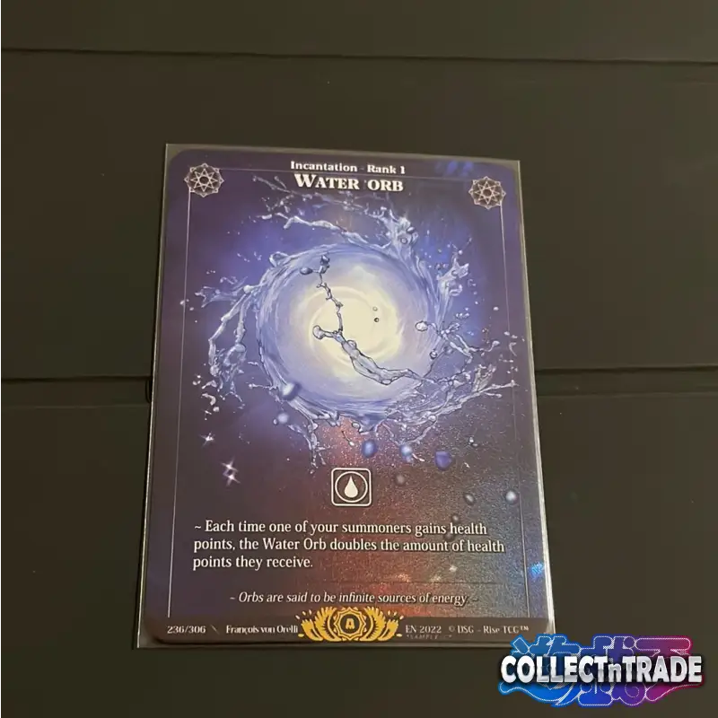 Rise TCG - Water Orb Holo #Sample-C - 236/306 - Einzelkarten