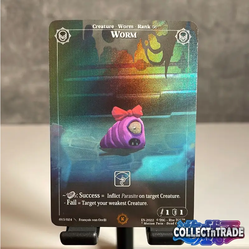 Rise TCG - Worm *Stretch Goal Card* Holo #15 / 24 -