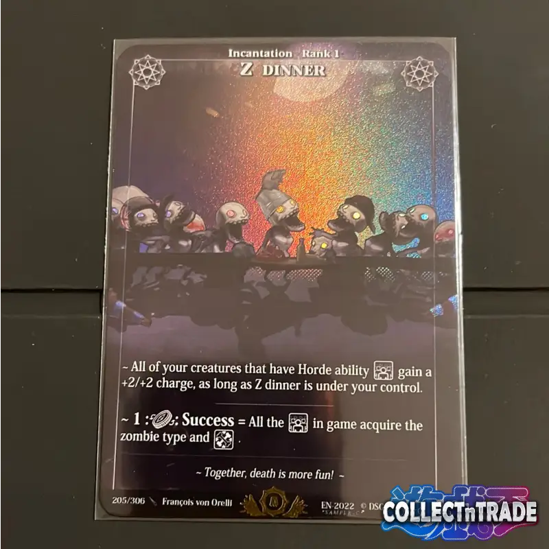 Rise TCG - Z Dinner Holo #Sample-C - 207/306 - Einzelkarten