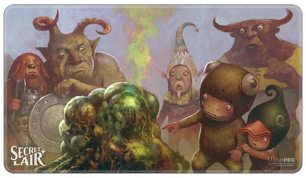 Magic The Gathering Spielmatte (Playmat) – Holofoil - Secret Lair (Nils Hamm Artist Series): V2 - Contagion Engine – Ultra Pro