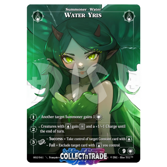 Water Yris EN Rare - Einzelkarte